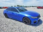 2022 Bmw 330xi Blue vin: 3MW5R7J07N8C59372