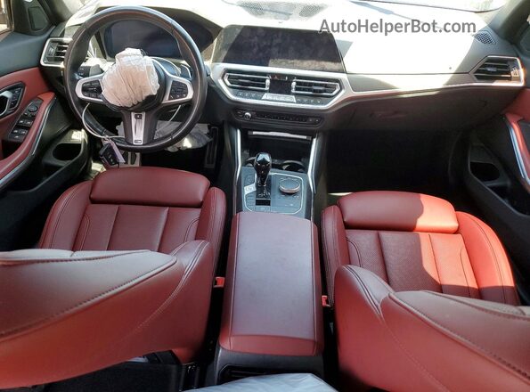 3MW5R7J07N8C59372 2022 BMW OTHER Blue წინა პანელის ხედი