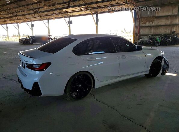 3MW69FT08S8F83647 2025 BMW M3 White უკანა მარჯვენა