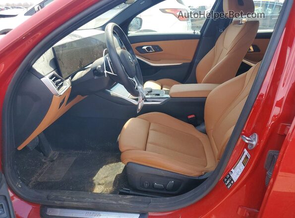 3MW89FF02R8E20121 2024 BMW OTHER Красный Вид салона спереди