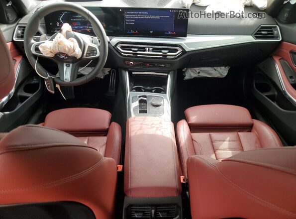 3MW89FF05R8E47782 2024 BMW OTHER Gray Widok deski rozdzielczej