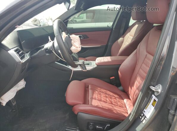 3MW89FF05R8E47782 2024 BMW OTHER Gray Widok wnętrza z przodu
