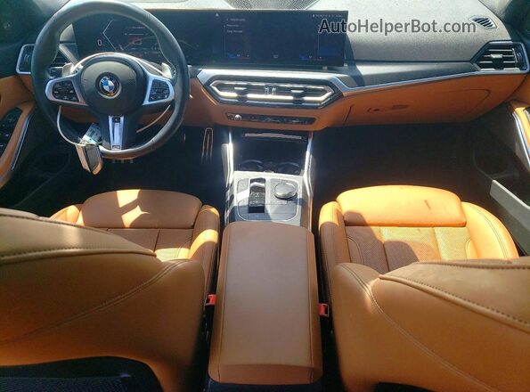 3MW89FF07P8D17208 2023 BMW OTHER Белый Вид панели приборов