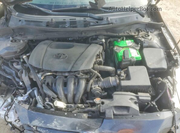 3MYDLBYV1HY174747 2017 TOYOTA YARIS Gray Widok wnętrza z tyłu