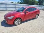 2018 Toyota Yaris Ia Base Red vin: 3MYDLBYV1JY304600