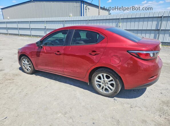 3MYDLBYV1JY304600 2018 TOYOTA YARIS Red Tył lewy