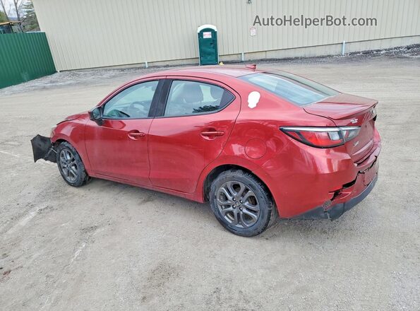3MYDLBYV1KY503521 2019 TOYOTA YARIS Red Հետևի ձախ