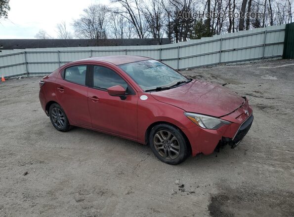 3MYDLBYV1KY503521 2019 TOYOTA YARIS Red 