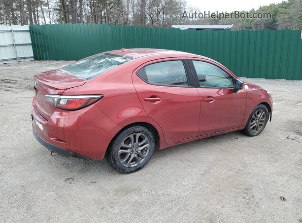 3MYDLBYV1KY503521 2019 TOYOTA YARIS Red 