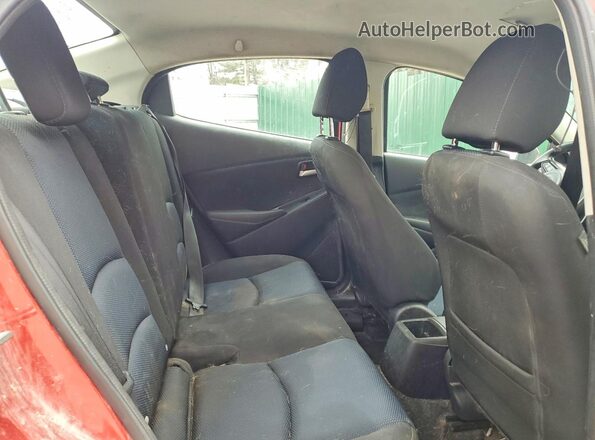 3MYDLBYV1KY503521 2019 TOYOTA YARIS Red Հետևի նստատեղերի տեսք