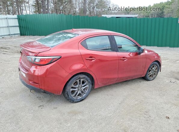 3MYDLBYV1KY503521 2019 TOYOTA YARIS Red Հետևի աջ