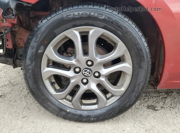 3MYDLBYV1KY503521 2019 TOYOTA YARIS Red 