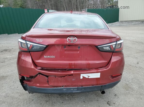 3MYDLBYV1KY503521 2019 TOYOTA YARIS Red 