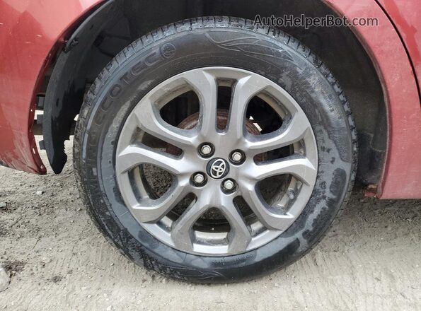 3MYDLBYV1KY503521 2019 TOYOTA YARIS Red 