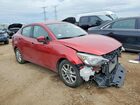 2017 Toyota Yaris Ia Base Red vin: 3MYDLBYV2HY187992