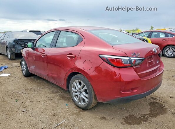 3MYDLBYV2HY187992 2017 TOYOTA YARIS Red Tył lewy