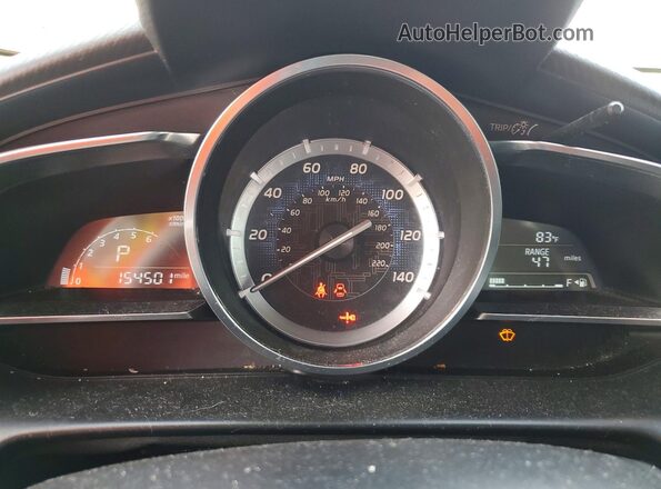 3MYDLBYV2JY301849 2018 TOYOTA YARIS White Widok zestawu wskaźników