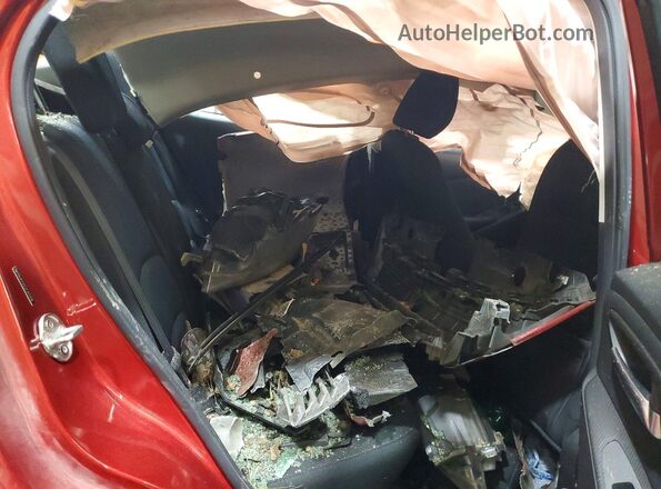 3MYDLBYV2JY317419 2018 TOYOTA YARIS Orange Вид задніх сидінь