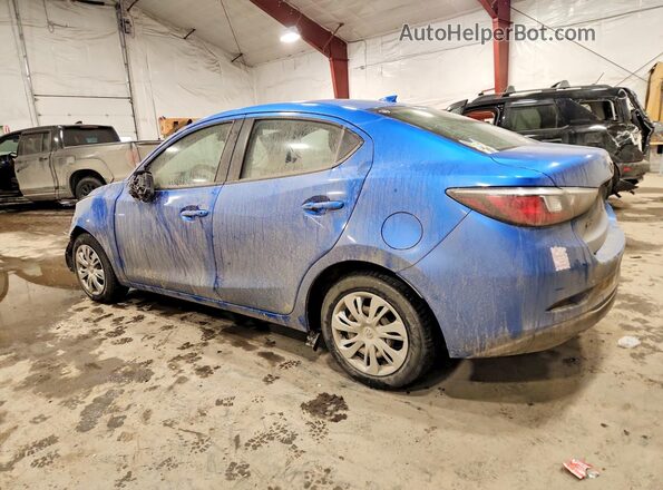 3MYDLBYV2KY516388 2019 TOYOTA YARIS Синий Задняя левая четверть