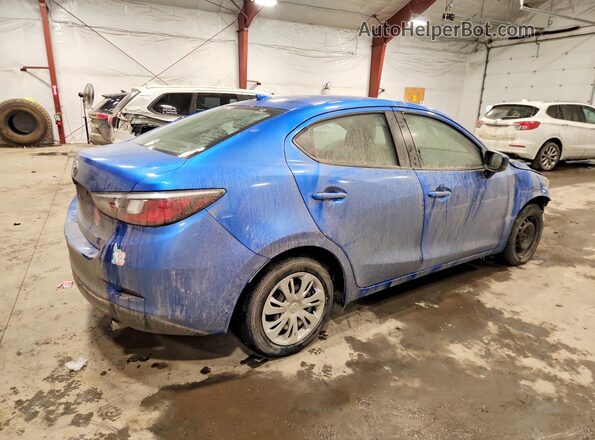 3MYDLBYV2KY516388 2019 TOYOTA YARIS Синий Задняя правая четверть