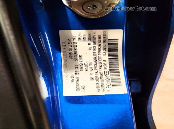 3MYDLBYV2KY516388 2019 TOYOTA YARIS Синий Вид подкапотного пространства