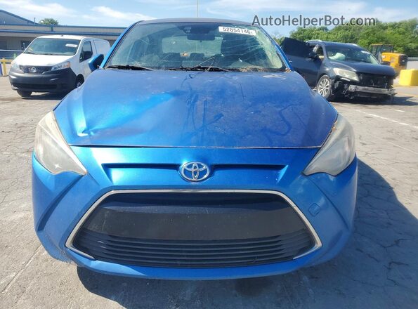 3MYDLBYV3HY191680 2017 TOYOTA YARIS Синий Вид спереди