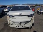 2019 Toyota Yaris L White vin: 3MYDLBYV5KY516899