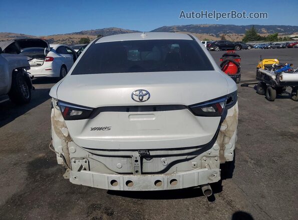 3MYDLBYV5KY516899 2019 TOYOTA YARIS White Widok z tyłu