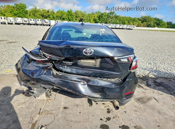 3MYDLBYV6KY503028 2019 TOYOTA YARIS Black Հետևի տեսք