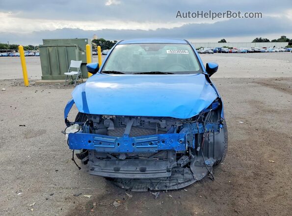 3MYDLBYV7KY528603 2019 TOYOTA YARIS Blue Vista frontal