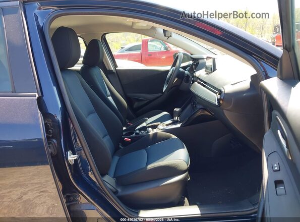 3MYDLBYV9HY166170 2017 TOYOTA YARIS IA Dark Blue Widok wnętrza z przodu