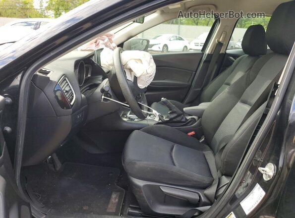 3MZBM1T75GM311973 2016 MAZDA 3 Черный Вид салона спереди
