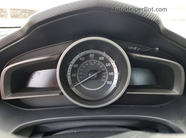 3MZBM1T75GM311973 2016 MAZDA 3 Черный Вид щитка приборов