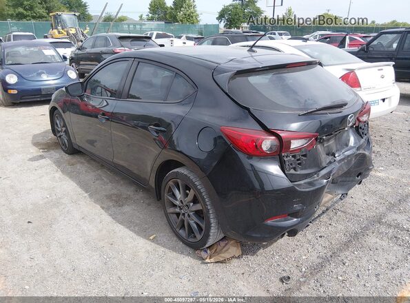 3MZBN1K72JM197906 2018 MAZDA 3 Черный Задняя левая четверть