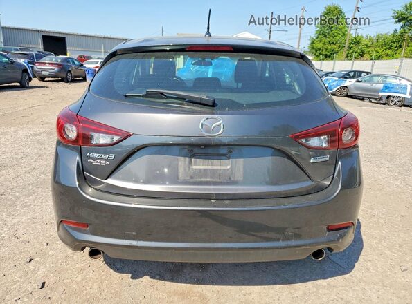 3MZBN1K74HM149088 2017 MAZDA 3 Black Widok z tyłu