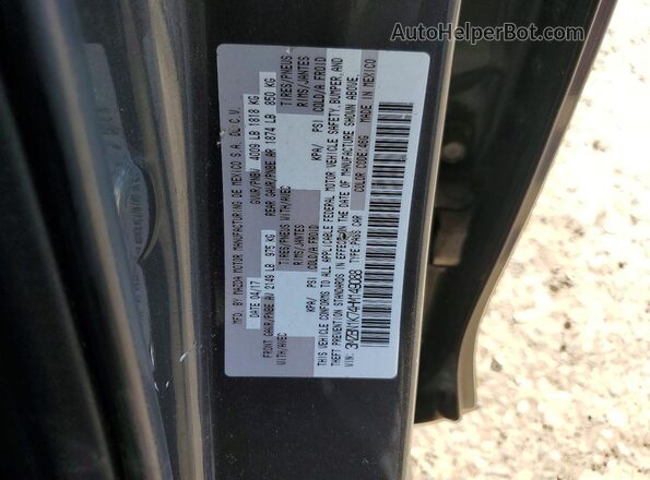 3MZBN1K74HM149088 2017 MAZDA 3 Black Widok komory silnika