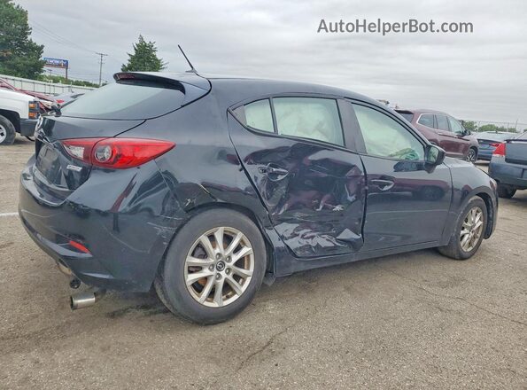 3MZBN1K7XHM153937 2017 MAZDA 3 Черный Задняя правая четверть