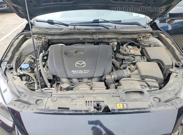 3MZBN1K7XHM153937 2017 MAZDA 3 Черный Вид задней части салона