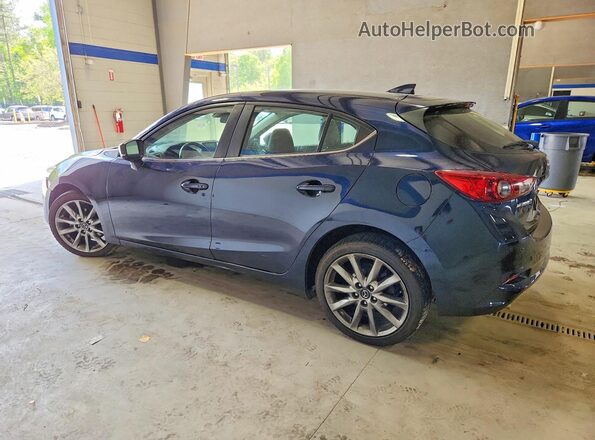 3MZBN1L33JM230780 2018 MAZDA 3 Синий Задняя левая четверть