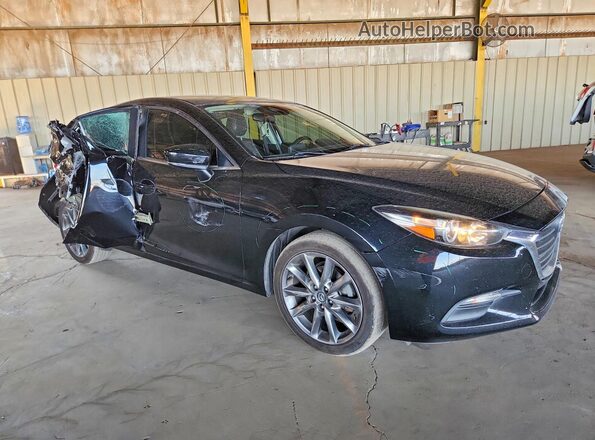 3MZBN1L34JM166944 2018 MAZDA 3 Черный Передняя правая четверть