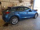 2017 Mazda 3 Touring Синий vin: 3MZBN1L35HM129606