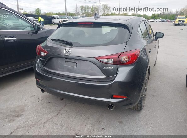 3MZBN1L35JM194669 2018 MAZDA 3 Gray Задня права чверть