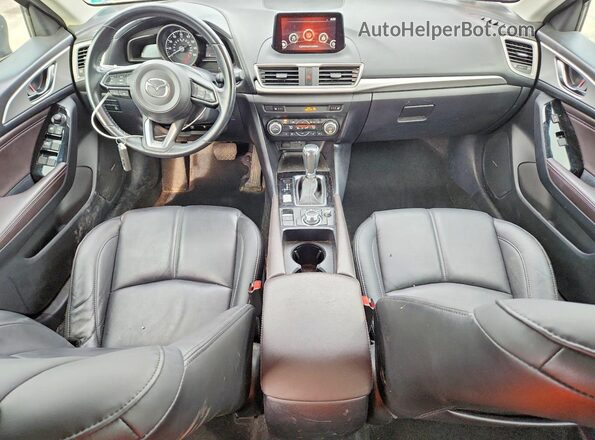 3MZBN1L37JM266763 2018 MAZDA 3 Синий Вид панели приборов
