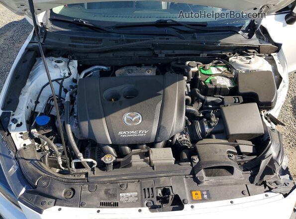 3MZBN1M38JM239893 2018 MAZDA 3 White Widok wnętrza z tyłu