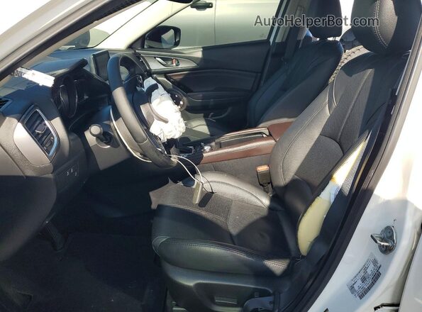 3MZBN1M38JM239893 2018 MAZDA 3 White Widok wnętrza z przodu