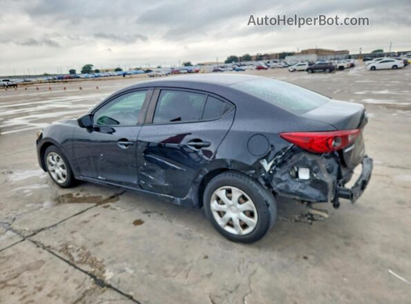3MZBN1U72JM192220 2018 MAZDA 3 Black Tył lewy