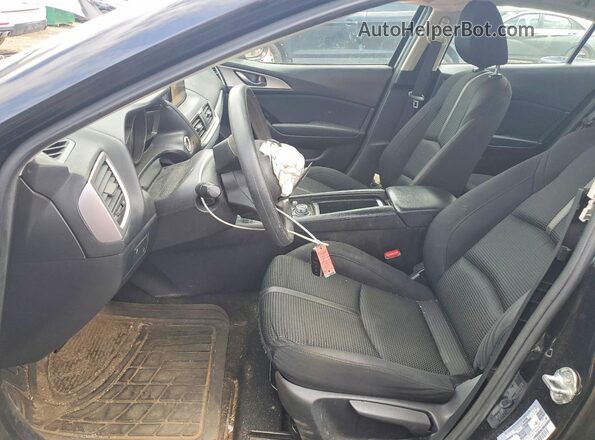 3MZBN1U75HM153535 2017 MAZDA 3 Черный Вид салона спереди