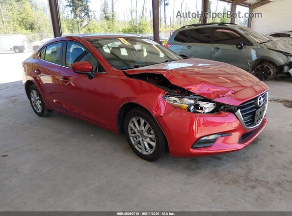 3MZBN1U75JM159096 2018 MAZDA 3 Red Przód prawy