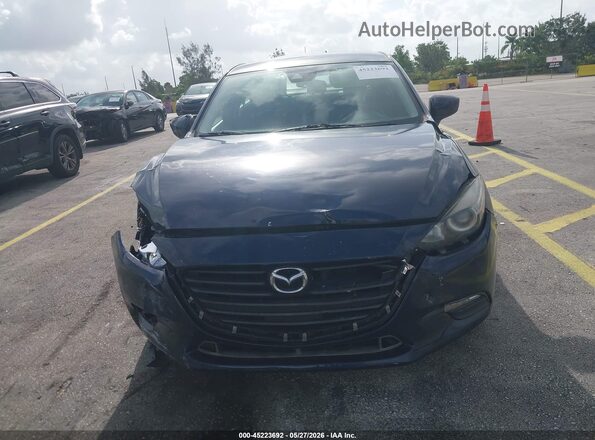 3MZBN1U76JM169247 2018 MAZDA 3 Dark Blue Вид щитка приборов