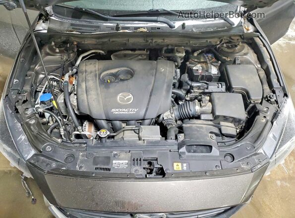 3MZBN1V34JM164933 2018 MAZDA 3 Коричневый Вид задней части салона
